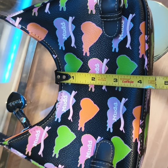🛑🛑SOLD🛑🛑 Mudd Mini Purse Satchel Y2K - Picture 11 of 12